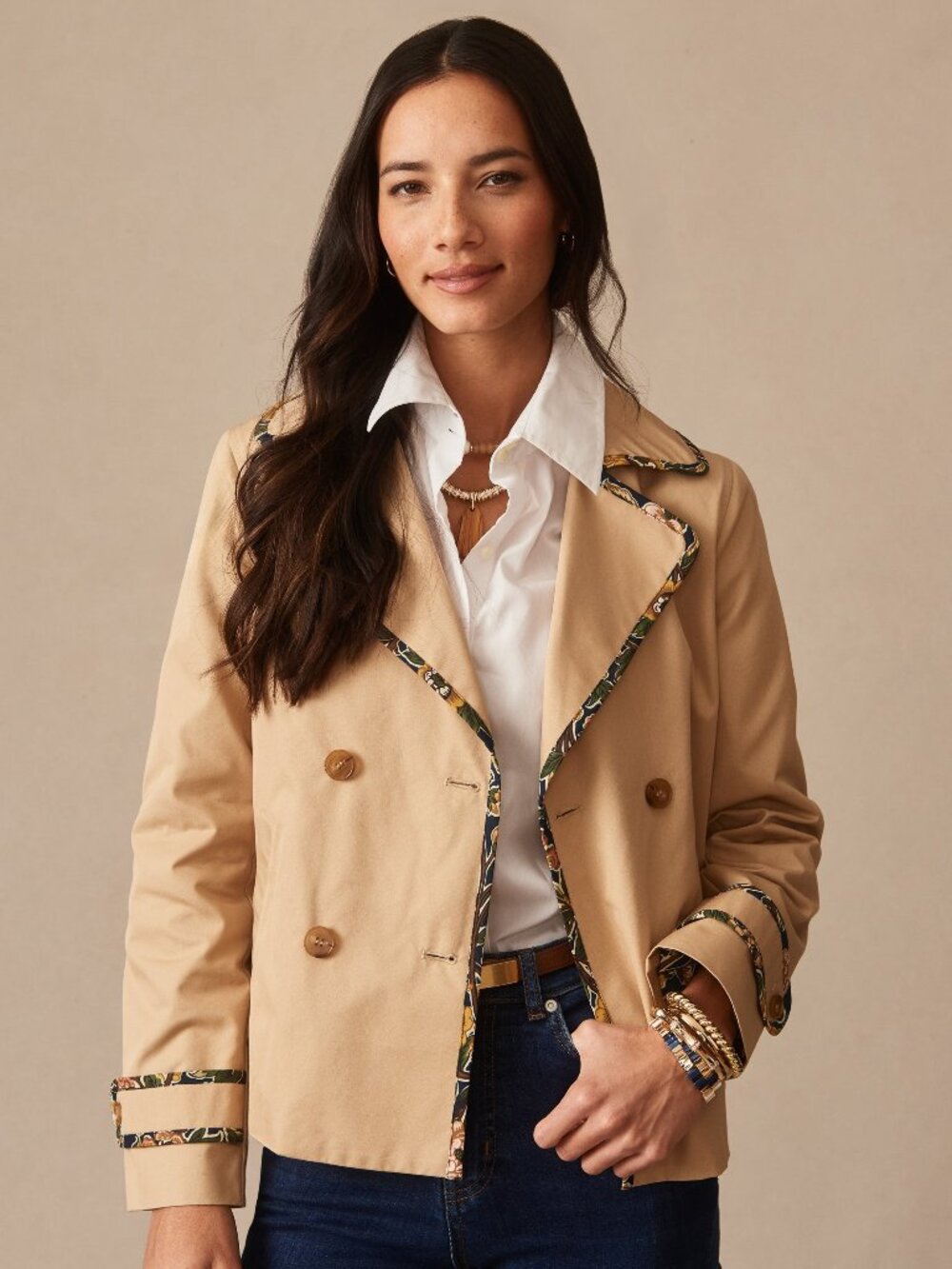 J McLaughlin Audrey Jacket - Khaki NEW